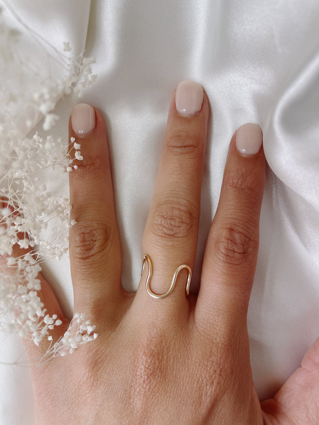Chunky Wave Ring