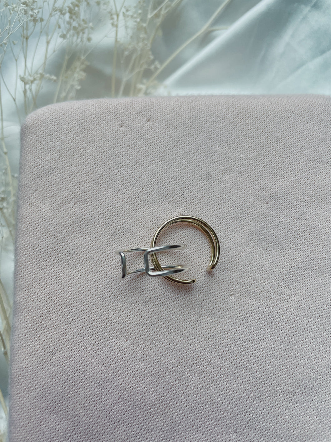 Silver Rectangle Ring
