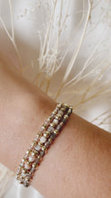 Load and play video in Gallery viewer, Gold Filled Beaded Bracelet Stack
