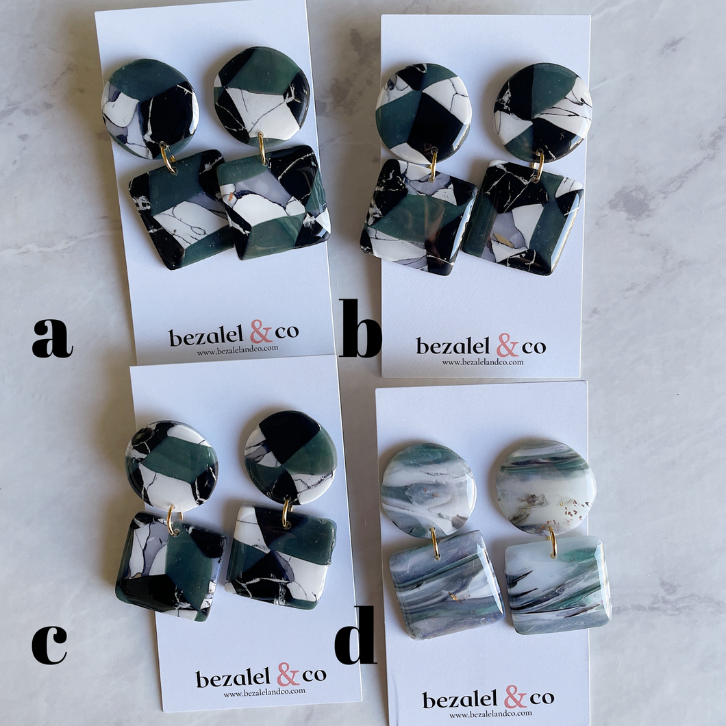 Story Sale Marble Dangles