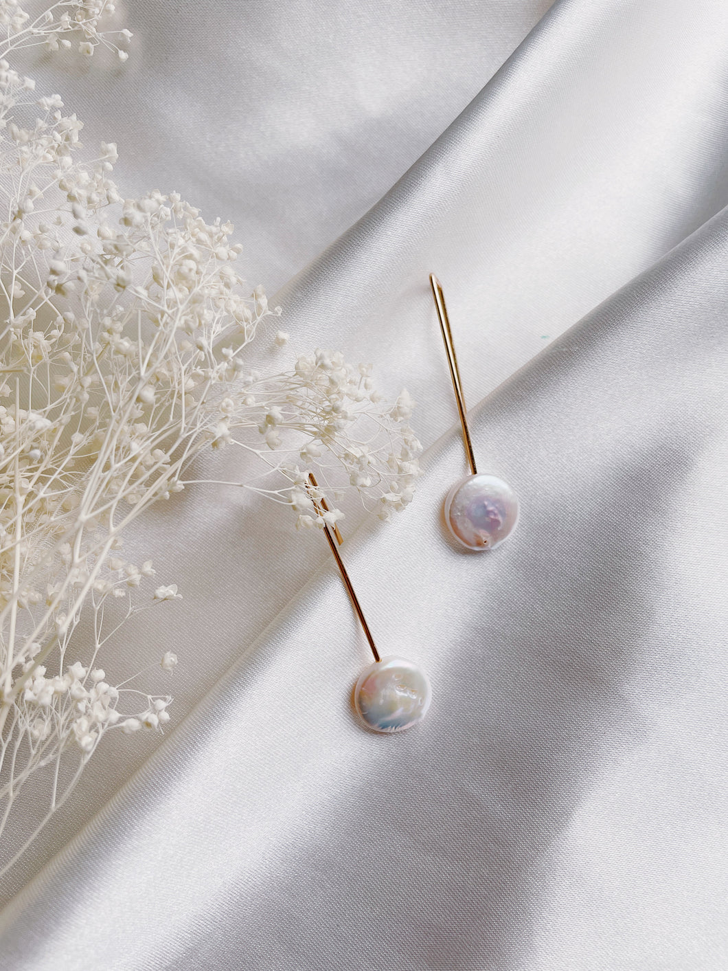 Minimalist Pearl Threaders- Made to Order